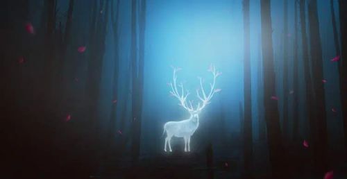 آموزش طراحی گوزن درخشان در فتوشاپ